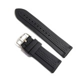 Curea ceas silicon neagra 26mm WZ962, Time Veranda
