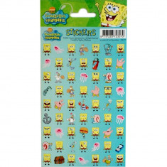 Stickere decorative pentru copii - SpongeBob, Radar 100177, Set 63 piese foto