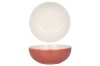 Rinart Farfurie ad&acirc;ncă - Rosa - Porţelan - 23 cm (2000cc) - set de 6