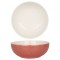 Rinart Farfurie ad&acirc;ncă - Rosa - Porţelan - 23 cm (2000cc) - set de 6