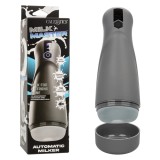 Masturbator Automat CalExotics Milk Master, 100 Combinatii Vibratii/Suctiune, Negru, Reincarcabil USB, TPE