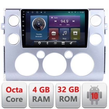 Navigatie Toyota FJ Cruiser 2006-2020 Android radio gps internet Octa core 4+32 Kit-fj-cruiser+EDT-E409 CarStore Technology
