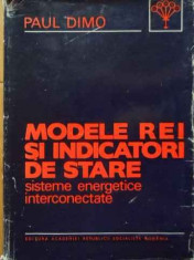 Modele Rei Si Indicatori De Stare Sisteme Energetice Intercon - Paul Dimo ,521305 foto