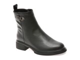 Ghete FLAVIA PASSINI negre, DX01331, din piele naturala