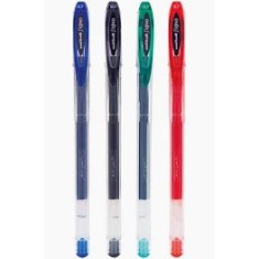 Pix cu gel Uni-ball Signo Pastel UM-120, 0.7mm, cu capac, corp transparent,