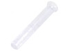 Tub LED rotund &Oslash;1,3mm plat drept