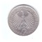 Moneda Germania 2 mark/marci 1966 D, Max Planck, stare buna, curata