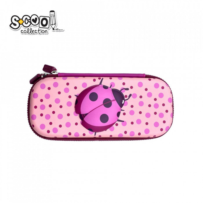 Penar borseta 3D, LADYBUG, 22x9x4.5 cm - S-COOL