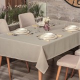 Cumpara ieftin Fata de Masa Jacquard Plain Bej, 155x160 cm