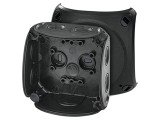 Cutie de Conexiuni IP66 Neagră 93x93x62mm