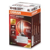 Bec Xenon D1S OSRAM Night Breaker Xenarc +220% Luminozitate, Vizibilitate Maxima, Lumina Alba