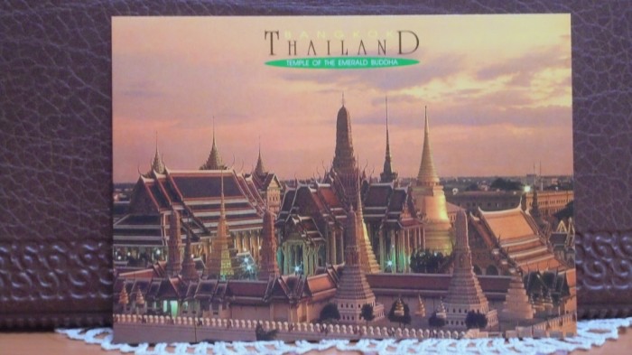 TAILANDA - BANGKOK - PALATUL REGAL SI TEMPLUL LUI BUDDHA DE SMARALD -