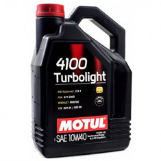 Ulei motor MOTUL 4100 TURBOLIGHT 10W-40 4L