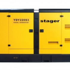 Stager YDSD220S3 Generator insonorizat diesel trifazat 175kW, 289A, 1500rpm