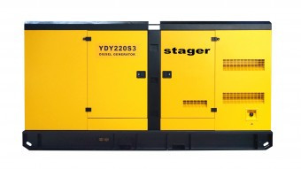 Stager YDSD220S3 Generator insonorizat diesel trifazat 175kW, 289A, 1500rpm foto