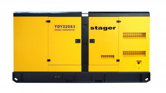 Stager YDSD220S3 Generator insonorizat diesel trifazat 175kW, 289A, 1500rpm