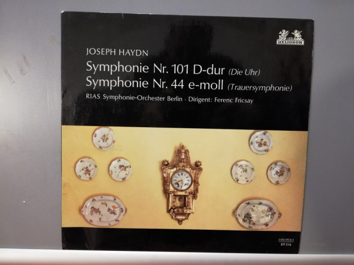 Haydn &ndash; Symphony no 101 &amp; 44 ( 1966/Heliodor/RFG) - Vinil/ca Nou (M)