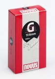 Cleme capse zincate, plate, tip 11, 6 mm, model G, 5000 buc, Novus, STE006566