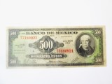 Cumpara ieftin Rara! Mexic 500 Pesos 1978,bancnota din imagini la cel mai mic pret