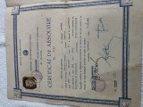 Brevet certificat de absolvire , Minsterul Public Republica Populara Romana