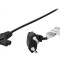 Cablu Alimentare CEE 7/16 la IEC C7 0.75m