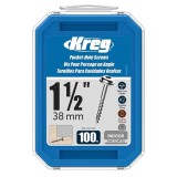 Set holtsuruburi pentru gauri in lemn Kreg SML-C150-100, O8x38 mm, 100 bucati