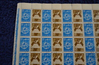 ZIUA MARCII POSTALE LP.508 COALA 100, TIRAJ 1000000 SERII, STAMPILATE foto