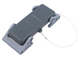 Capac protecţie ILME 104x27 cu clichet dublu T-TYPE IP65/IP66/IP69 polipropilenă