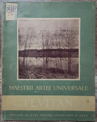 Levitan - A. M. Cordescu// 1959 foto