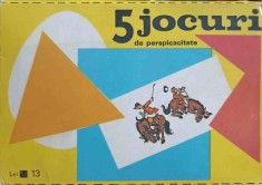JOC VECHI ROMANESC. 5 JOCURI DE PERSPICACITATE-NECUNOSCUT-244838 foto