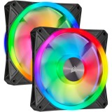 Ventilator / radiator Corsair iCUE QL140 RGB 140mm Twin Pack