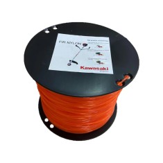 Fir profesional pentru motocoasa, rotund, 2.4mm, bobina 450 metri, portocaliu, 2.55kg, CFR029