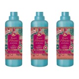 Set 3x Balsam de rufe Tesori d&amp;#039;Oriente Ayurveda, 38 spalari, 760 ml