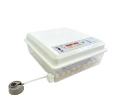 Incubator Clocitoare 64 Oua Gaina Rata Gasca Prepelite Pui Dispozitiv Intoarcere Automata Ovoscop + Livrare GRATUITA ! foto