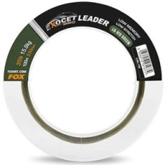 Fir Inaintas Monofilament FOX Exocet Pro Leader Low Vis Green, 100m, 35lb/15.9kg, 0.50mm foto