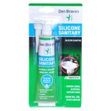 Silicon sanitar, transparent, Den Braven, interior / exterior, 80 ml