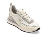 Cumpara ieftin Pantofi sport 4US albi, SEAN 400, din material textil