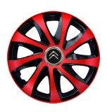 Cumpara ieftin Set 4 capace roti Drift extra red R15 pentru gama Citroen
