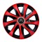 Set 4 capace roti Drift extra red R16 pentru gama Citroen