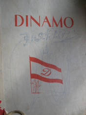 RAR, Dinamo Bucuresti, carte sport, album anii 50, 130 pagini, 35x25 cm foto