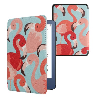Husa Kwmobile pentru Amazon Kindle (2022), Multicolor, Piele ecologica, KWM000017LI020C foto