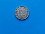20 Cents 1957-Malaya and British Borneo-