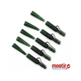 ACCESORII LEAD CLIP INOX +CON SOFT VERDE MOSTIRO