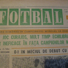 Revista Fotbal nr.210/3 iunie 1970-Romania-Anglia 0-1, la CM Mexico 70