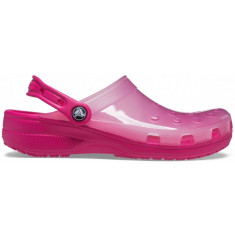 Saboti Crocs Classic Translucent Clog Roz - Candy Pink