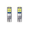 Becuri Auto LED CANBUS T10 W5W 10 SMD Alb 12/24V