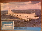 C12 - maxima Romania - tematica aviatie 16 - ziua aviatiei RSR - 19 iunie 1986 - prima zi a emisiunii sau expozitii