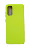 Huse silicon antisoc cu microfibra interior Samsung Galaxy S20 Galben Neon, Verde, Husa