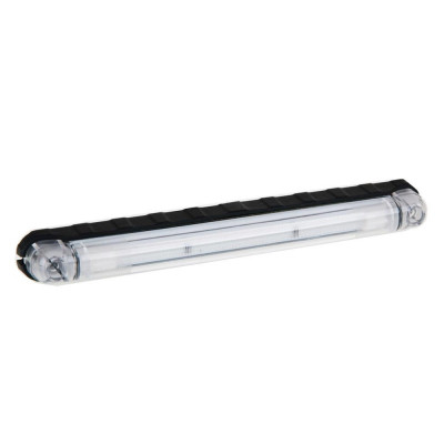 Lampa gabarit auto BestAutoVest 12V/ 24V cu LED dreptunghiulara Alba, 235x22x25mm , cu cablu, 1 buc. foto