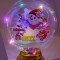 Glob cu lumini pentru Craciun, multicolor, 15 cm